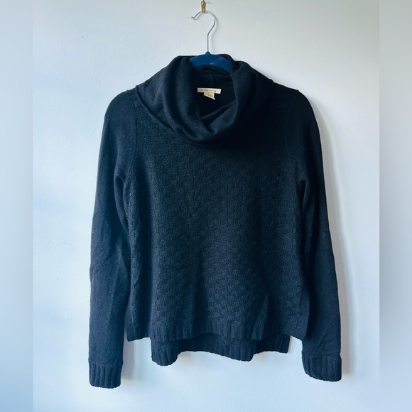 WHITE + WARREN Cashmere Cable Turtleneck - Picture 2 of 6